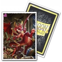 Dragon Shield Standard Card Sleeves Limited Edition Matte Art: Valentine Dragon (100) Standard Size Card Sleeves